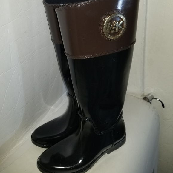 Michael kors rain boots size 7 - Picture 1 of 8